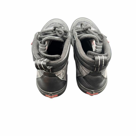 Vans Sk8-Hi MTE Black Camo Leather Water-Repellent Boots Men’s 10 - Picture 5 of 14